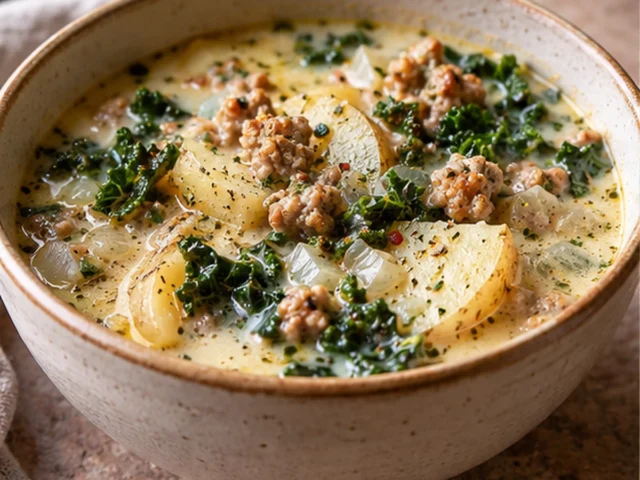 Creamy Turkey Sausage Zuppa Toscana