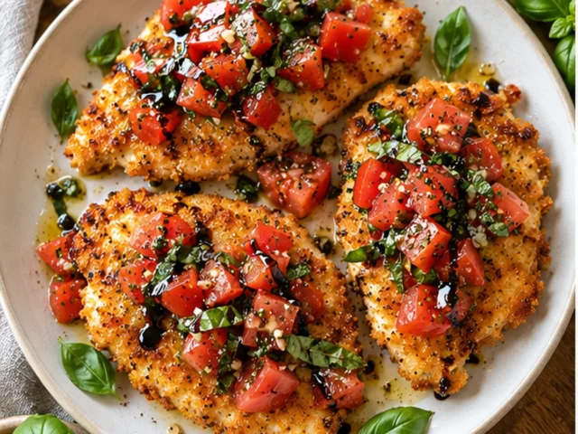 Crispy Bruschetta Chicken for Busy Nights