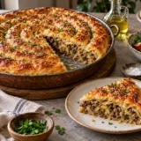 Ground Beef and Potato Spiral Borek