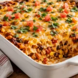 Make-Ahead Turkey Taco Casserole