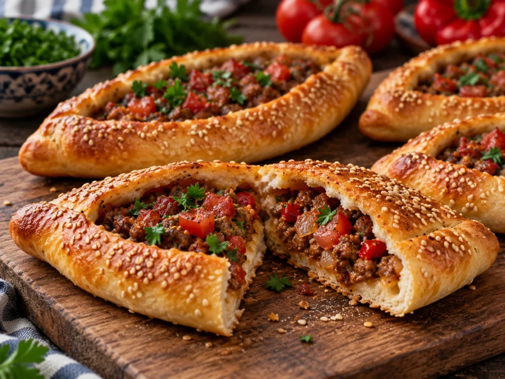 Mini Turkish Beef Pide