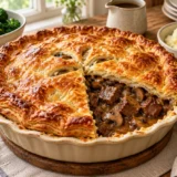Scottish Steak and Mushroom Pie